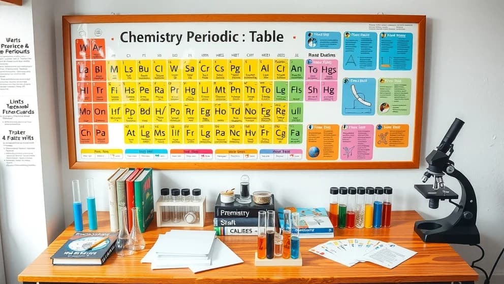 Periodiska systemet poster barn som lär och inspirerar