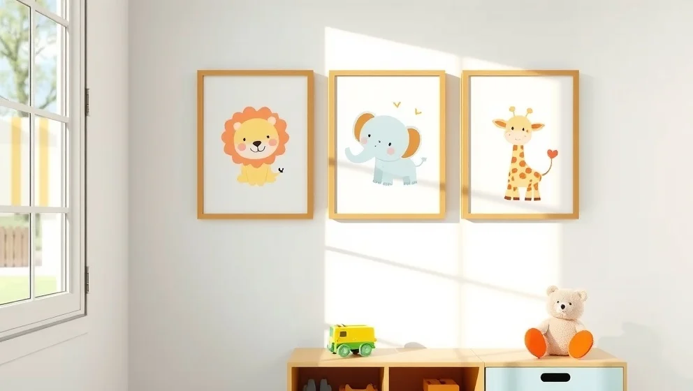 Poster barn 50x70 som förändrar rummet