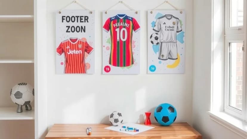 Poster fotboll barn som passar bäst